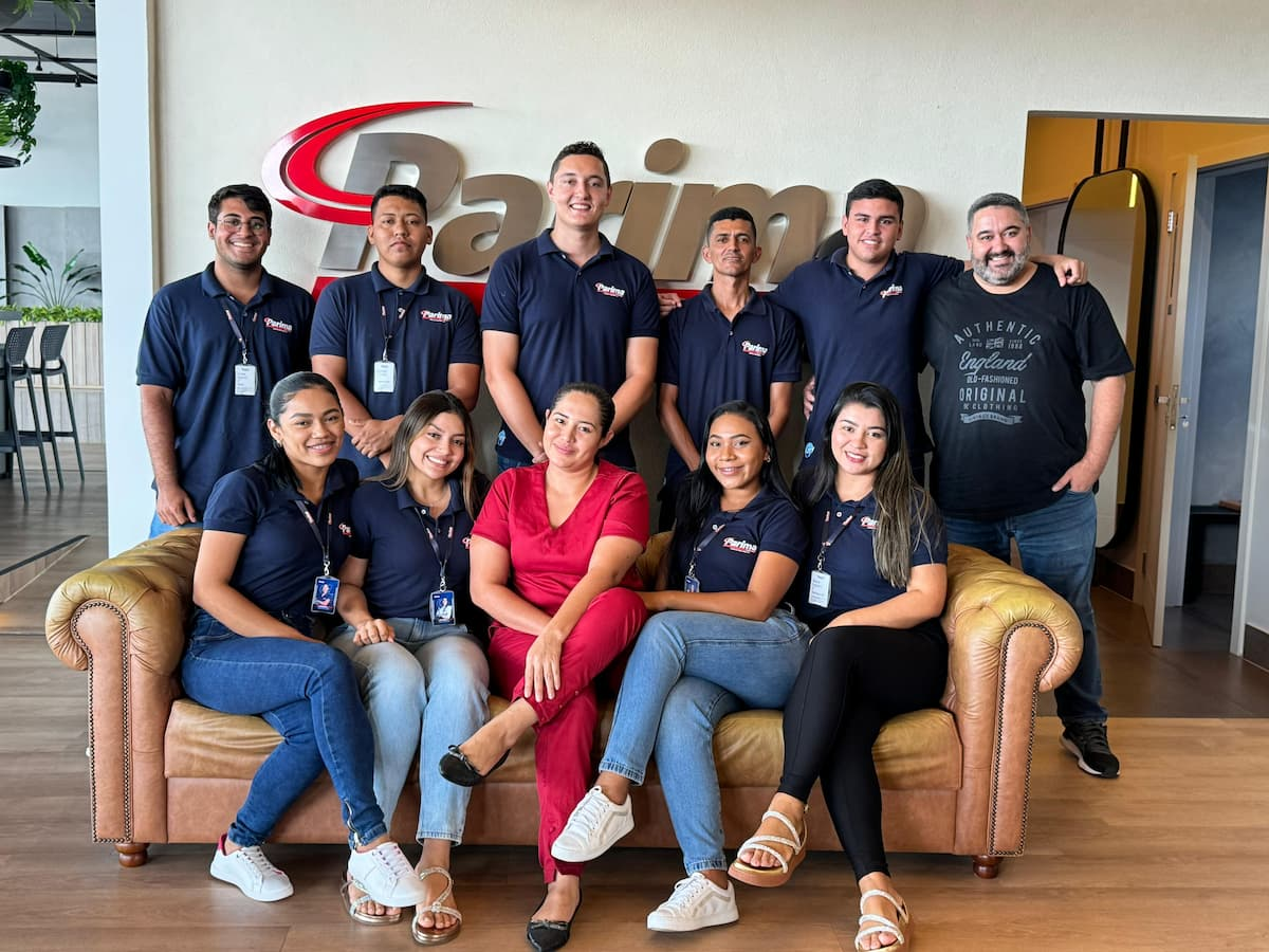 Equipe Parima em treinamento